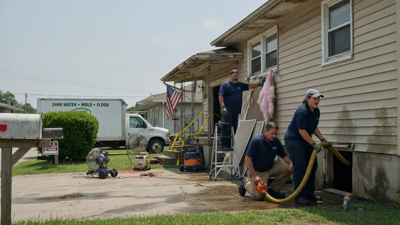 Water Damage Repair in Bel Aire, KS near me